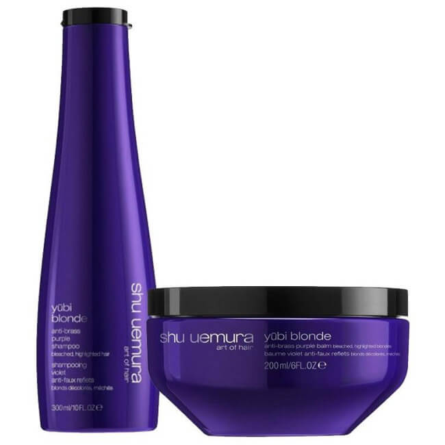 Duo Shampoo en Anti-Reflectie Masker Yubi Blonde Shu Uemura
