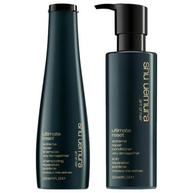 Duo Shampoo + Condicionador Ultimate Reset da Shu Uemura