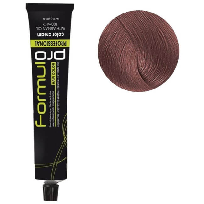 Kleuring Minerax 7.72 middenblond iriserend bruin Formul Pro 100ML