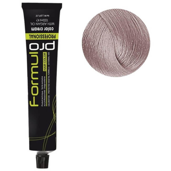 Kleuringscrème Minerax 10.72 platinablonde parelgrijze bruin Formul Pro 100ML
