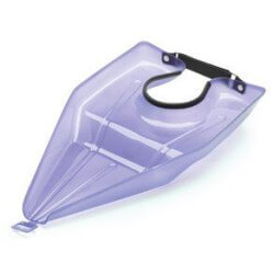 Portable purple shampoo basin