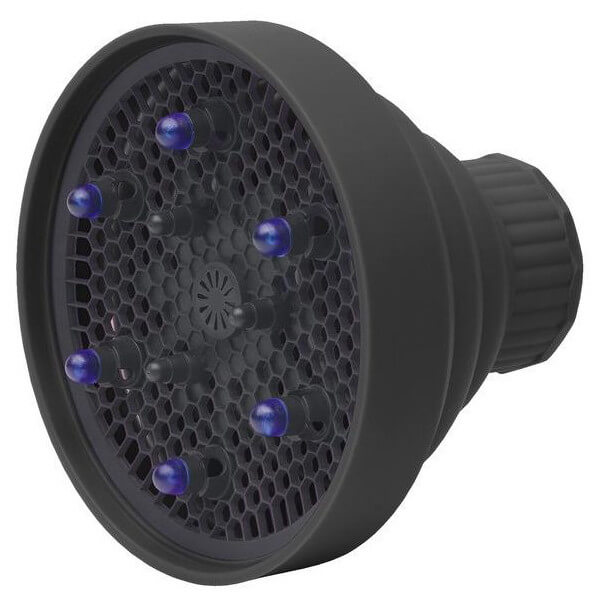 Opvouwbare zwarte diffuser