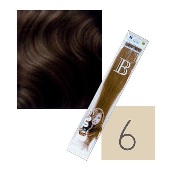 Balmain Extensiones de Queratina 10 paquetes Rubio oscuro N°6 45CM Balmain Extensiones de Queratina 10 paquetes Rubio oscuro N°6 45CM