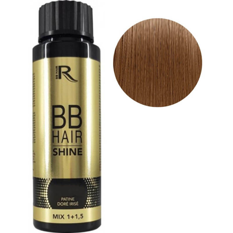 Coloración BBHair Shine 8.83 rubio claro expreso dorado 60ML.