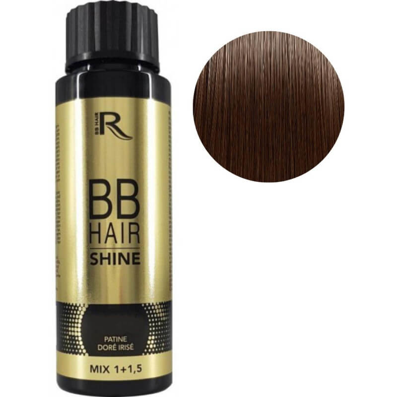 Coloración BBHair Shine 7.35 rubio dorado caoba 60ML