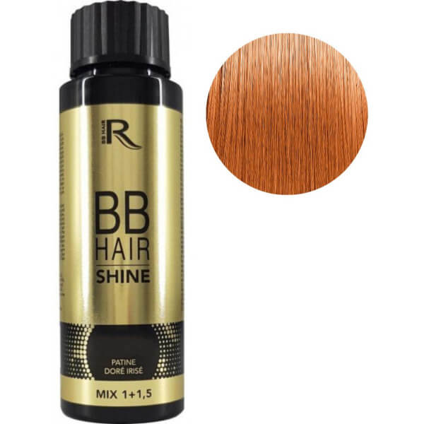 Kleuring BBHair Shine 9.43 zeer licht koperblond met gouden glans 60ML