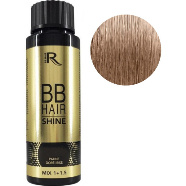 Färbung BBHair Shine 9.83 sehr helles blondes Espresso-Gold 60ML.