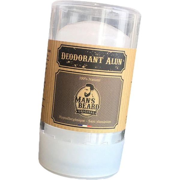 Desodorante de alumbre Man's Beard 75g