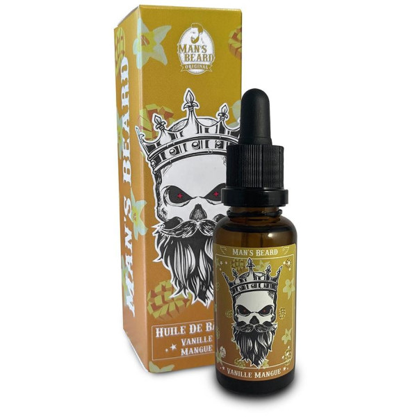 Öl mit Vanille-Mango-Duft Man's Beard 30ML