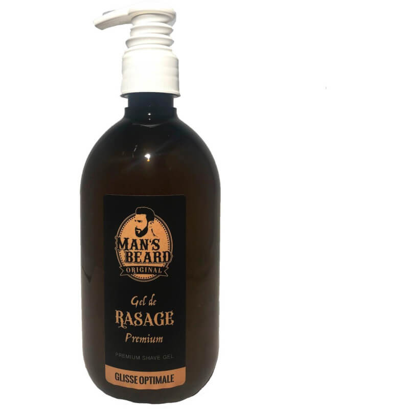 Gel de rasage Man's Beard 500ML