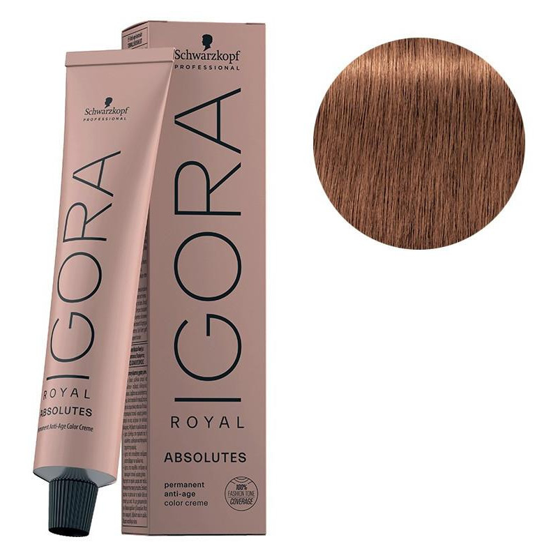 Igora Royal Absolutes Age Blend 7-710 Blond Medium Copper Ash