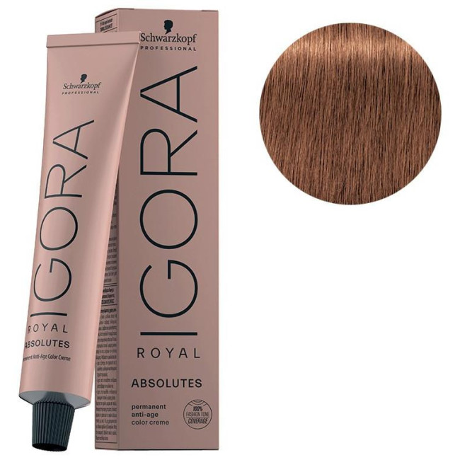 Igora Royal Absolutes Age Blend 7-710 Blond Medium Copper Ash