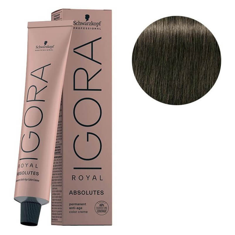 Igora Royal Absolutes 7-10 Loiro Médio Cinza Natural
