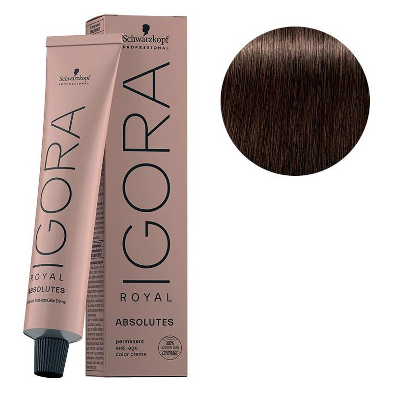Igora Royal Absolutes 5-60 - Castagno chiaro marrone naturale - 60 ml - 