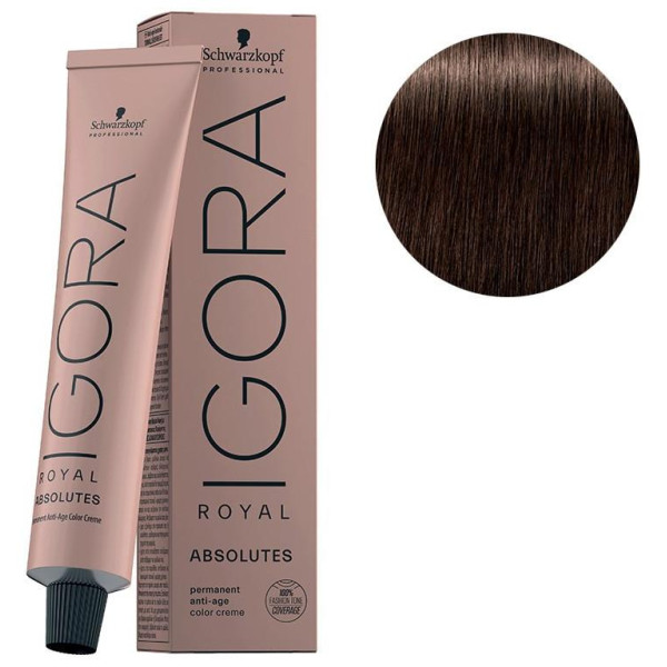 Igora Royal Absolutos 5-60 marrón clara natural de Brown 60 ML