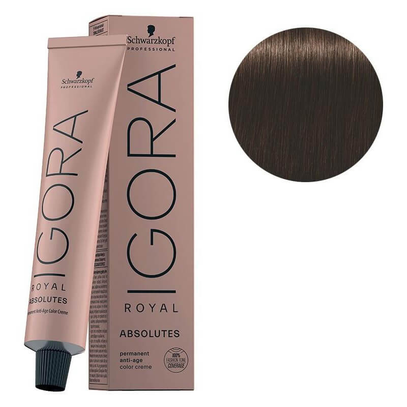 Igora Royal Absolutes 4-60 - Castagno marrone naturale - 60 ml - 