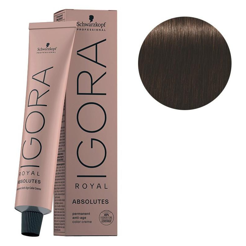 Igora Royal Absolutos 4-60 marrón clara Natural 60 ML
