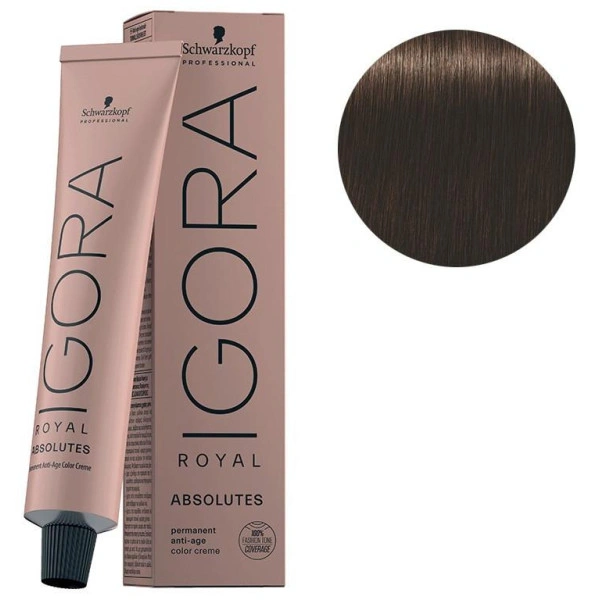 Igora Royal Absolutes 4-60 Châtain Marron Naturel 60 ML