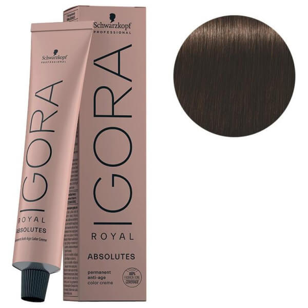 Igora Royal Absolutes 4-60 Chestnut Brown Natural 60 ML