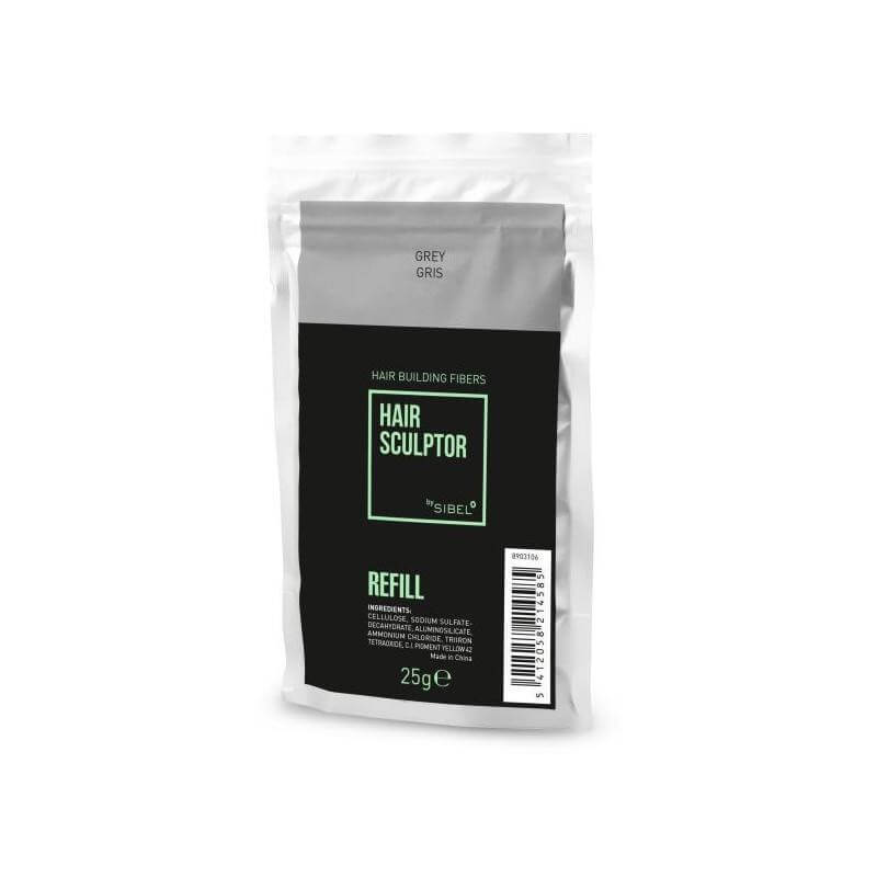 Hervulling voor de grijze Hair Sculptor vezels Sibel 25g
