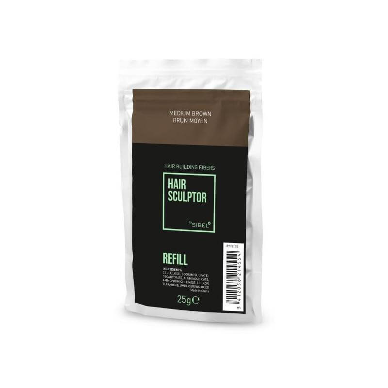 Hervulling voor Hair Sculptor middelbruin Sibel 25g