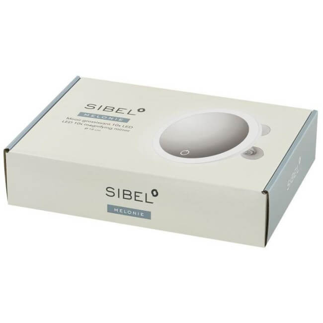 Espelho de aumento com LED x10 Sibel