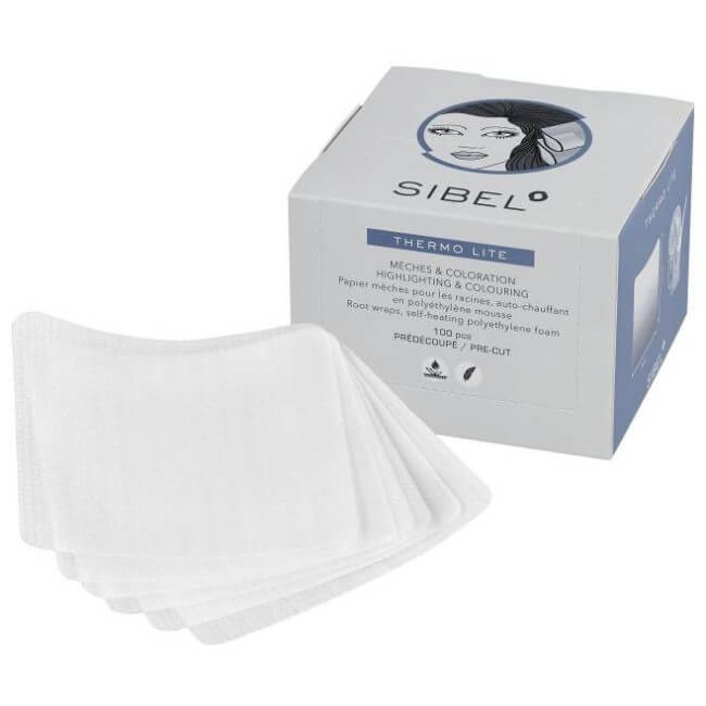 Papiers mèches en mousse Sibel 