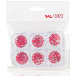 Diamantstenen nageldecoraties