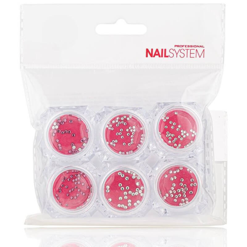 Diamantstenen nageldecoraties Diamantstenen nageldecoraties