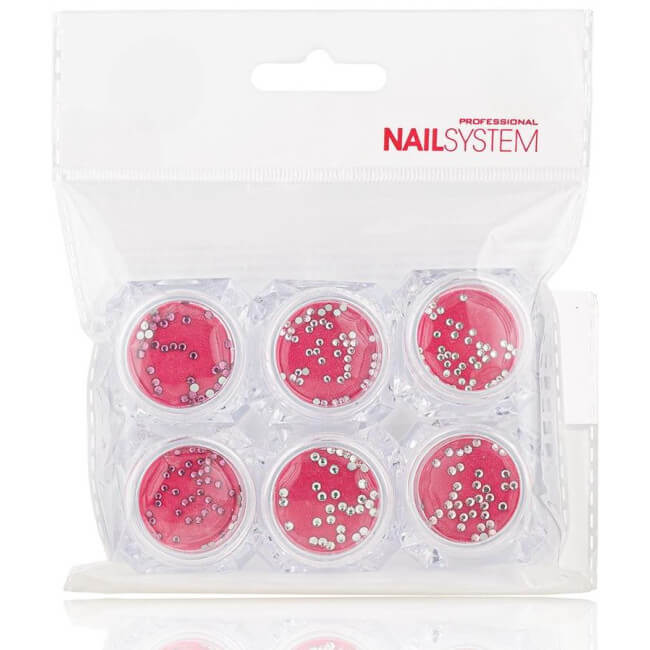 Diamantstenen nageldecoraties Diamantstenen nageldecoraties