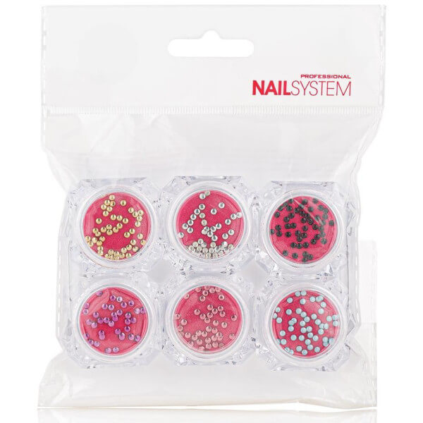 Nageldecoraties Metal Stone Nageldecoraties Metal Stone