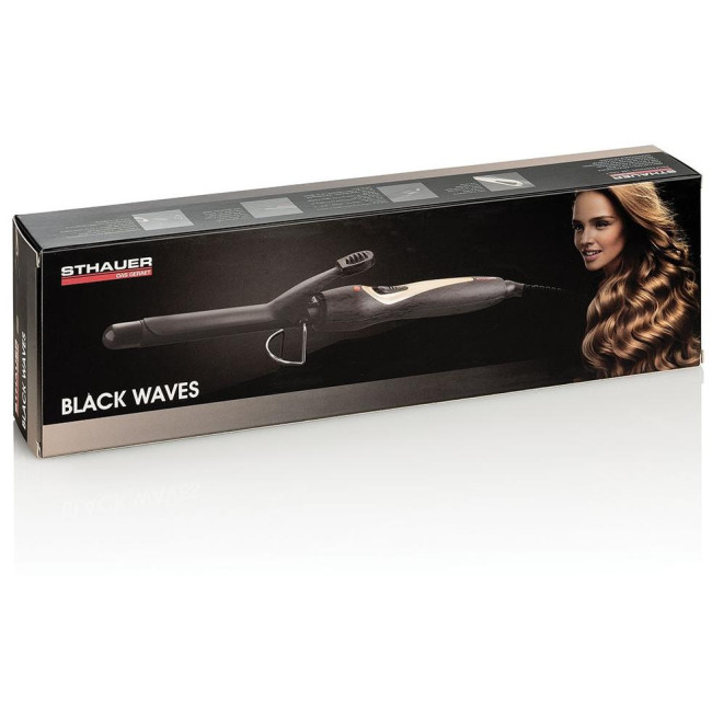 Black waves curling iron ø33mm by Sthauer