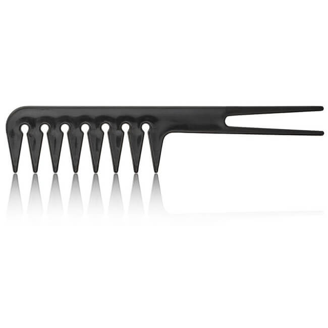 Set van 10 zwarte kammen voor baard en haar
