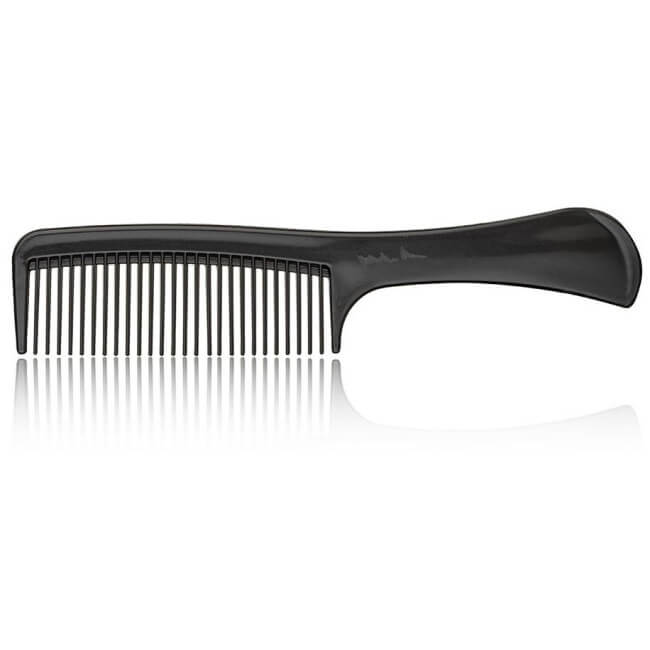 Set van 10 zwarte kammen voor baard en haar