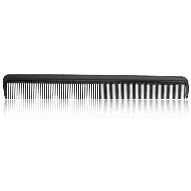 Set van 10 zwarte kammen voor baard en haar