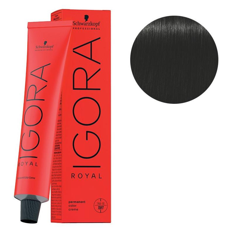 Igora Royal 1-0 Black 60 ML