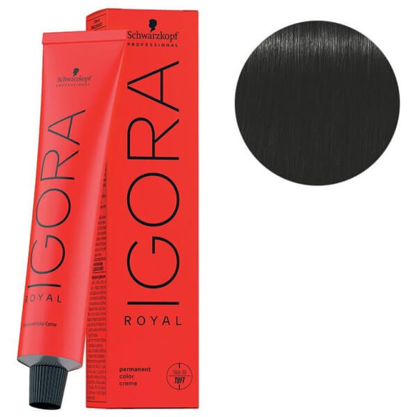 Igora Royal 1-0 Schwarz 60 ML