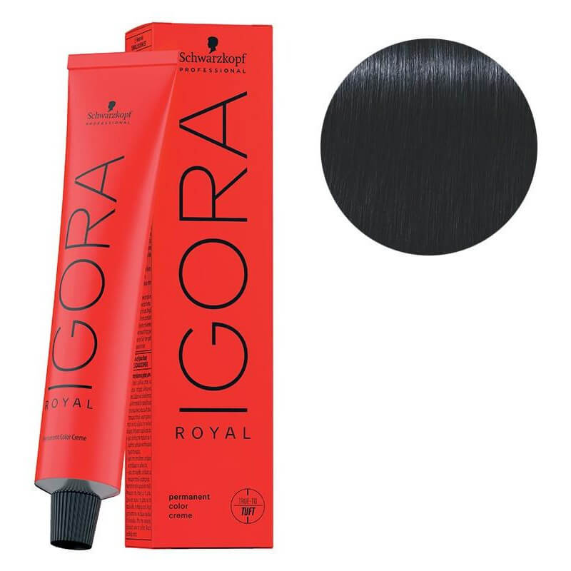 Igora Royal 1-1 Preto Azul 60 ML