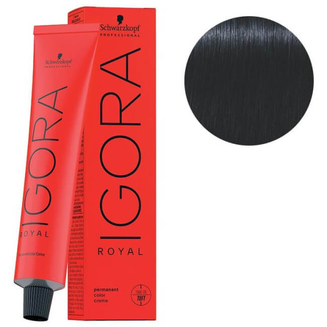 Igora Royal 1-1 Preto Azul 60 ML