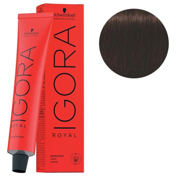 Igora Royal 3-68 castagno scuro marrone rosso - 60 ml - 