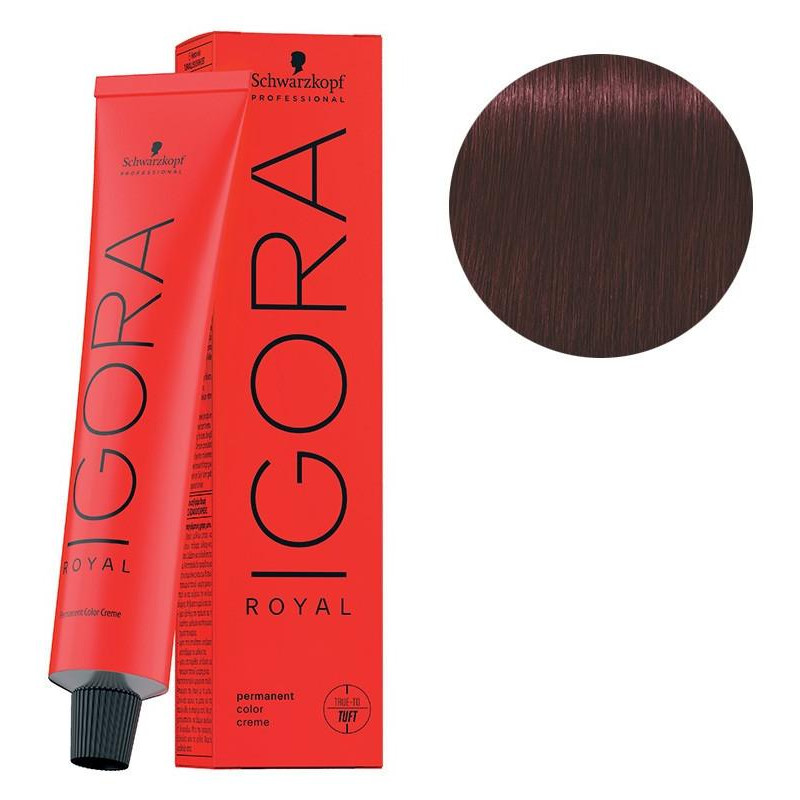Igora Royal 4-88 de color rojo castaño extra 60 ML