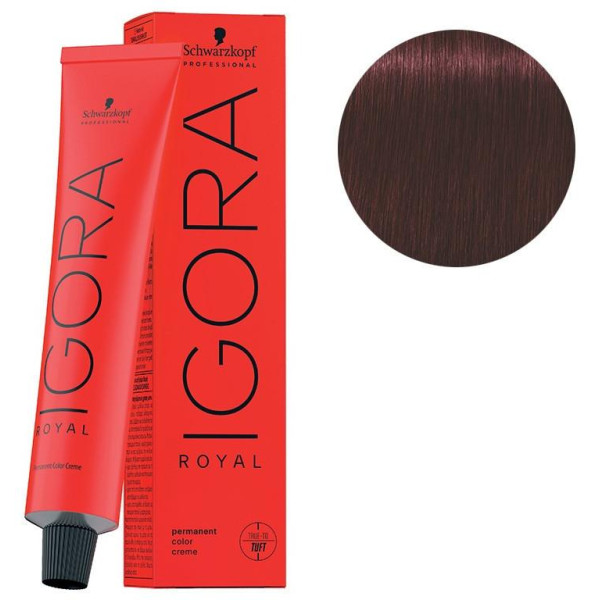 Igora Royal 4-88 de color rojo castaño extra 60 ML