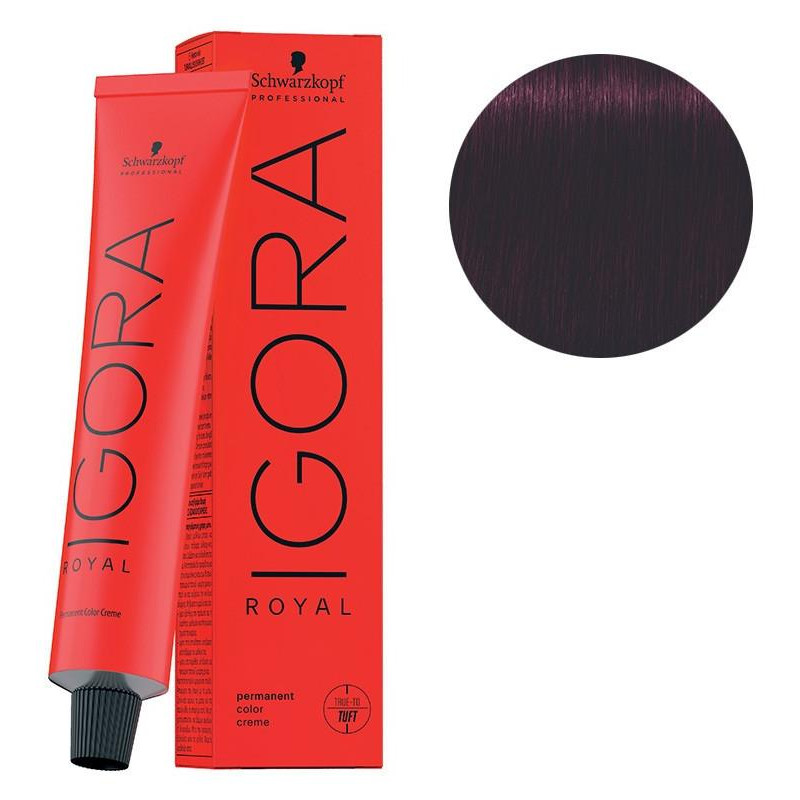 Igora Royal 4-99 Marrón Violeta Rojo 60 ML