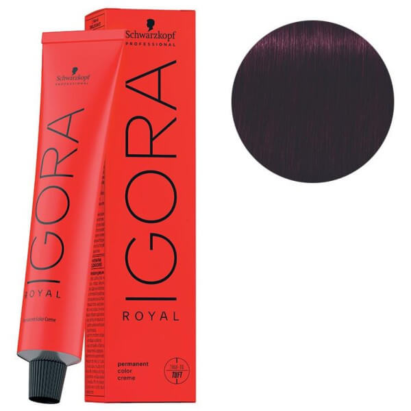 Igora Royal 4-99 Braun, Lila, Rot 60 ML