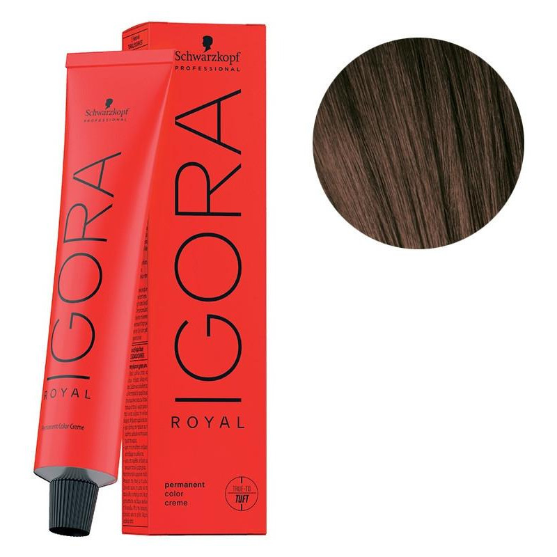 Igora Royal 5-6 marrón claro Castaño 60 ML
