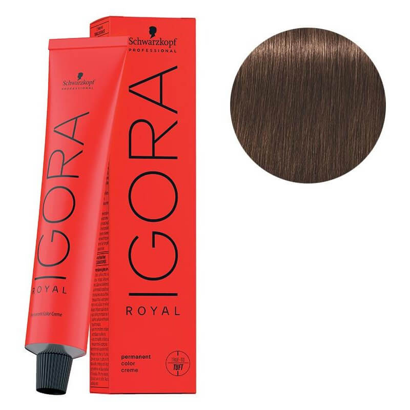 Igora Royal 6-68 Donkerblond Bruin Rood 60 ML