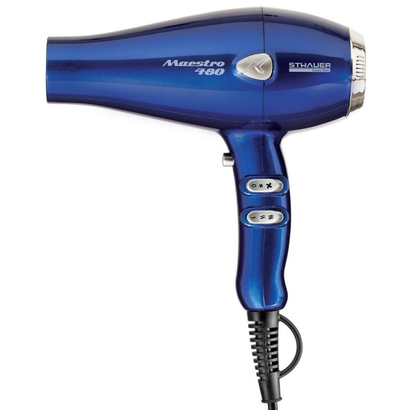 Hair dryer Maestro 480 blue Sthauer