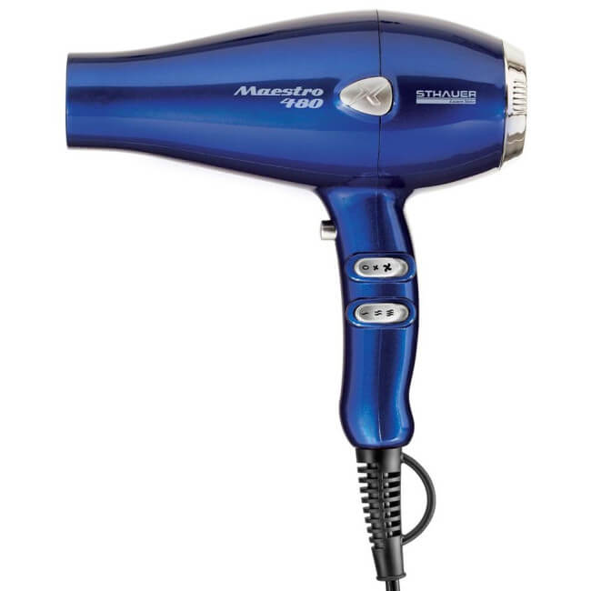 Hair dryer Maestro 480 blue Sthauer