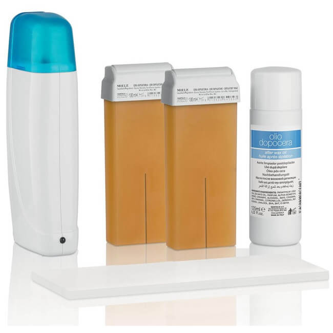Kit de depilação com cera de mel