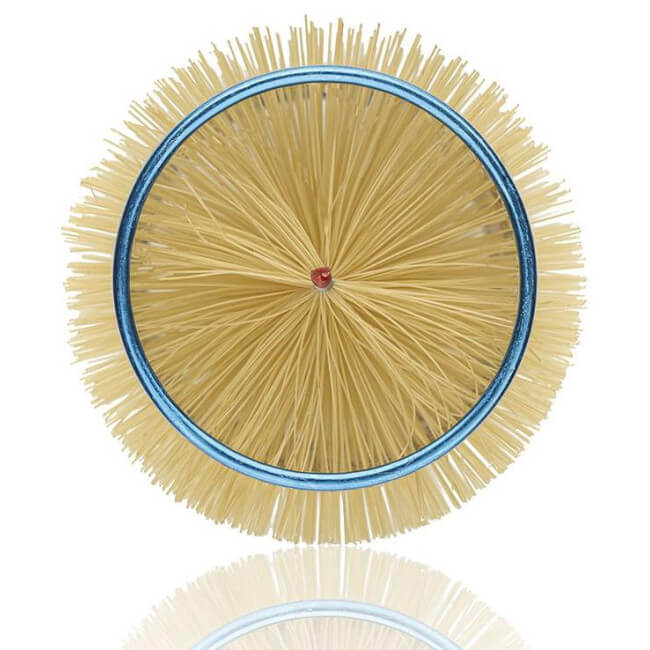 6 rolos de cabelo metálicos ø40mm